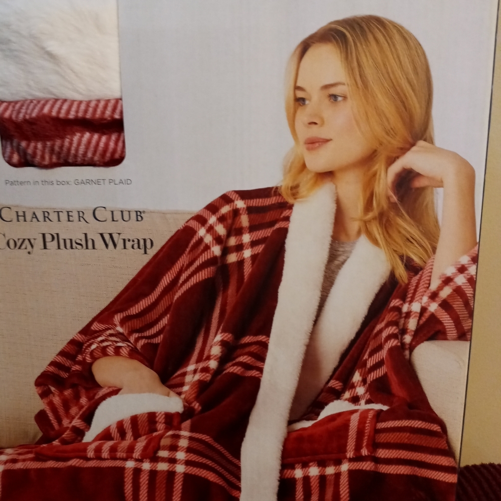 Cozy plush wrap